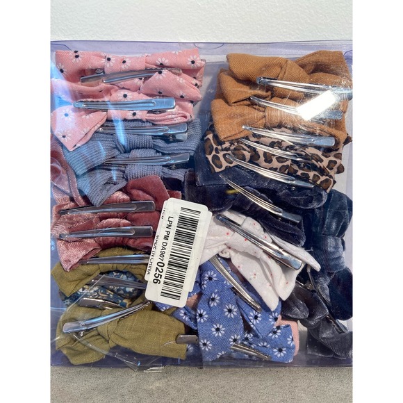 TOKUFAGU 24 Pieces Baby Girls Hair Clips, 4.5 Inch Alligator Clips - Picture 6 of 8